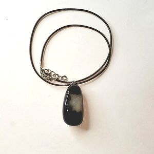 *Quality Botswana Agate cord necklace